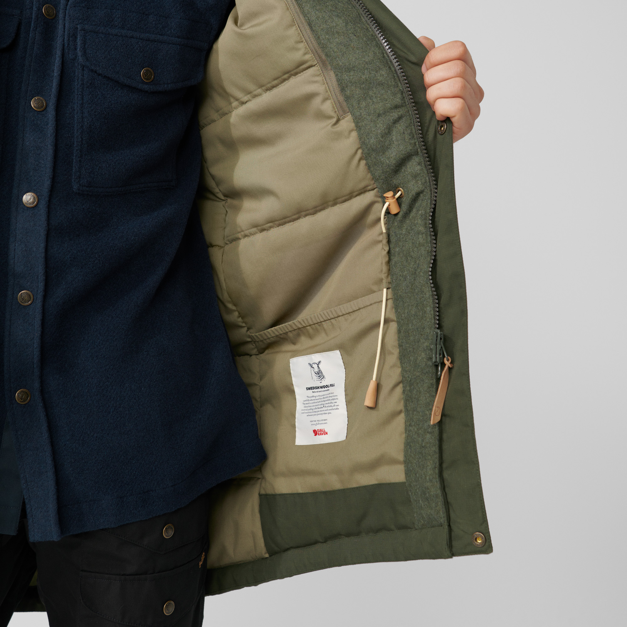 Singi Wool Padded Parka M