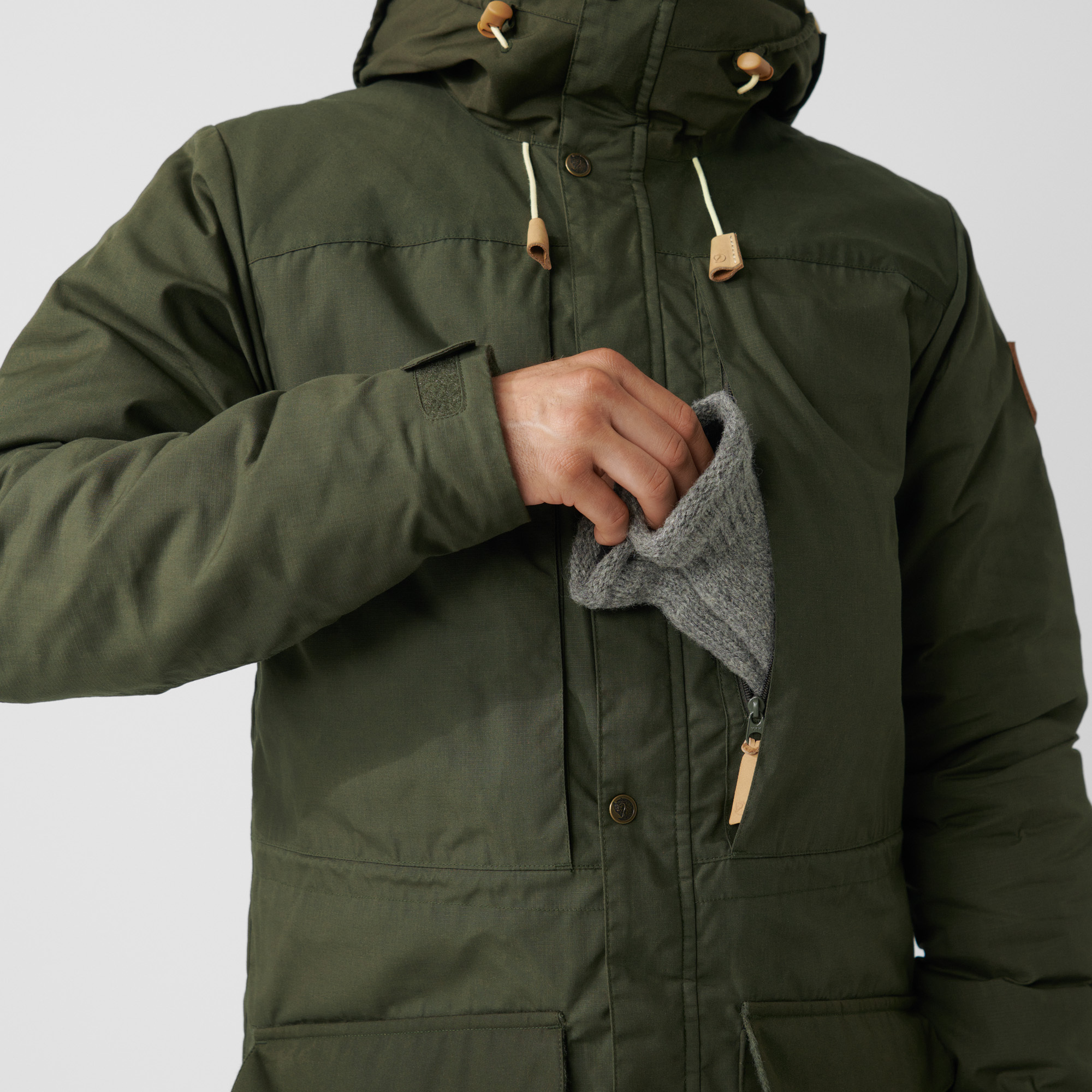 Singi Wool Padded Parka M